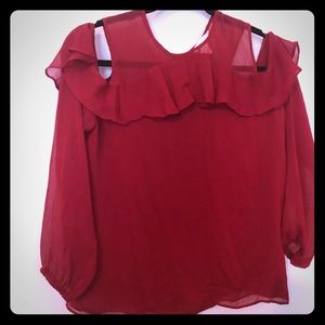 H & M Red Blouse for Women